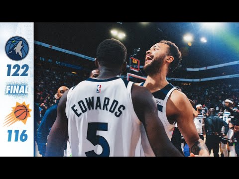 Minnesota Timberwolves SWEEP SERIES Against Phoenix Suns in GAME 4 WIN 122116  042824