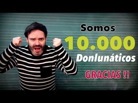 YA SOMOS 10.000 DONLUNÁTICOS donlumusical halloween