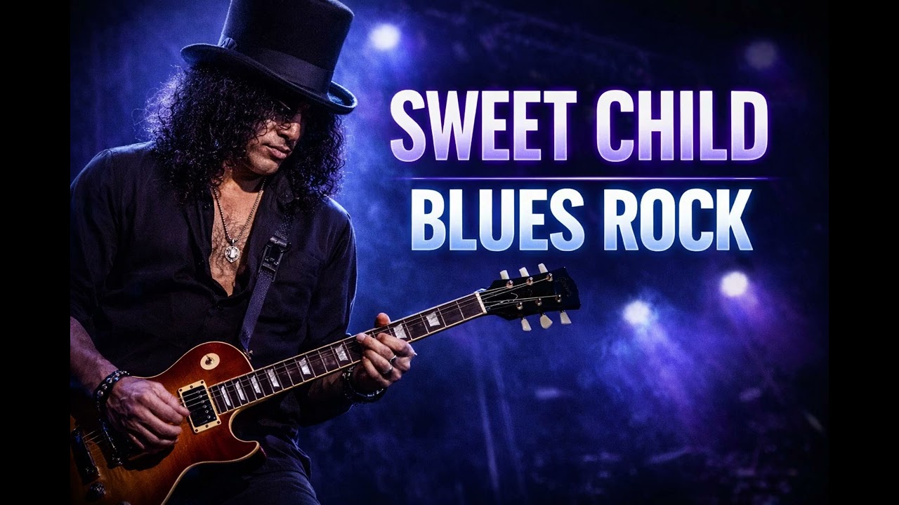 Sweet Child O’ Mine Blues Rock Version | Emotional Guitar Classic Rock