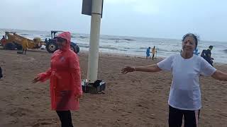 Juhu beach Aerobics morning session 15(9/2021