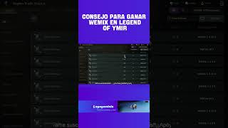 GANA WEMIX EN LEGEND OF YMIR AFK