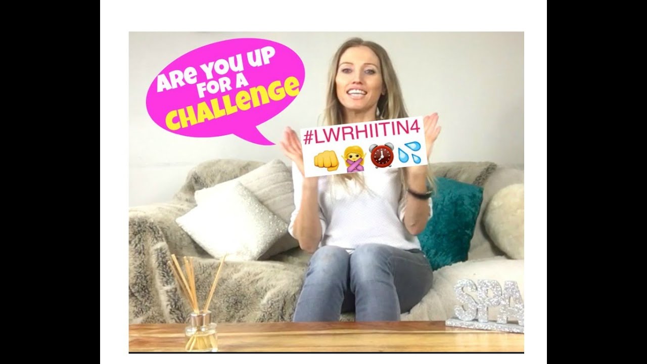 lucy wyndham-read age ARE YOU UP FOR A 4 MINUTE HIIT FITNESS CHALLENGE - everyday in April