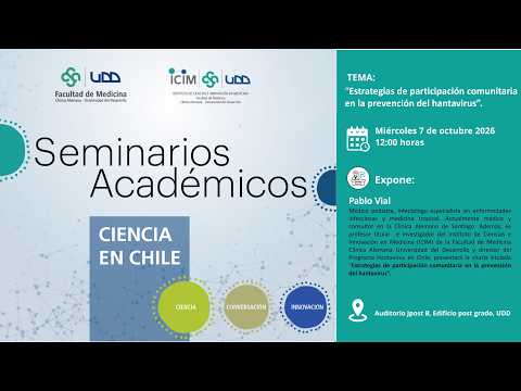 [7 de octubre] Estrategias de participación comunitaria en la prevención del hantavirus