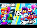 BRAWLER LEGGENDARI contro BRAWLER CROMATICI ! CHI VINCE? Brawl Stars ITA!