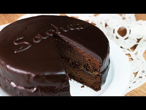 TARTA SACHER IGUAL LA QUE SIRVEN EN HOTEL SACHER. ES ESTA RECETA