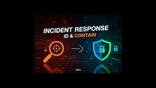 VIDEO 1.11 PART 1, Incident Response in Cybersecurity — Identification and Containment Information