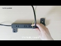 エレコムの倒れにくい電源タップ「T-KF01-2630BK」