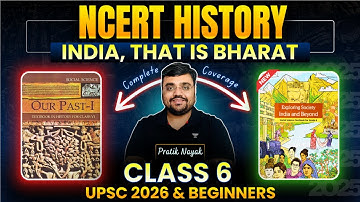 NCERT History Class 6 - Chapter 5: How India Got its Name BHARAT | UPSC 2026/27 | Pratik Nayak