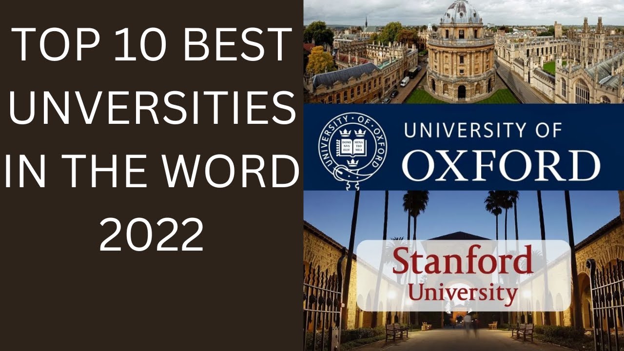 Top 10 Best Universities In The World 2022 QS Ranking 2022 YouTube