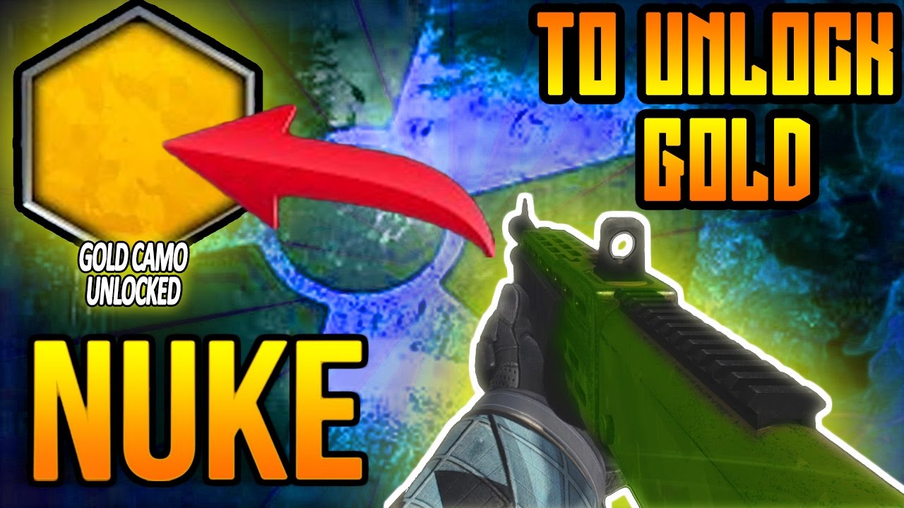 NUKE TO UNLOCK "GOLD CAMO" INSANE *LIVE* SHOTGUN NUKE! (INFINITE WARFARE NUCLEAR)