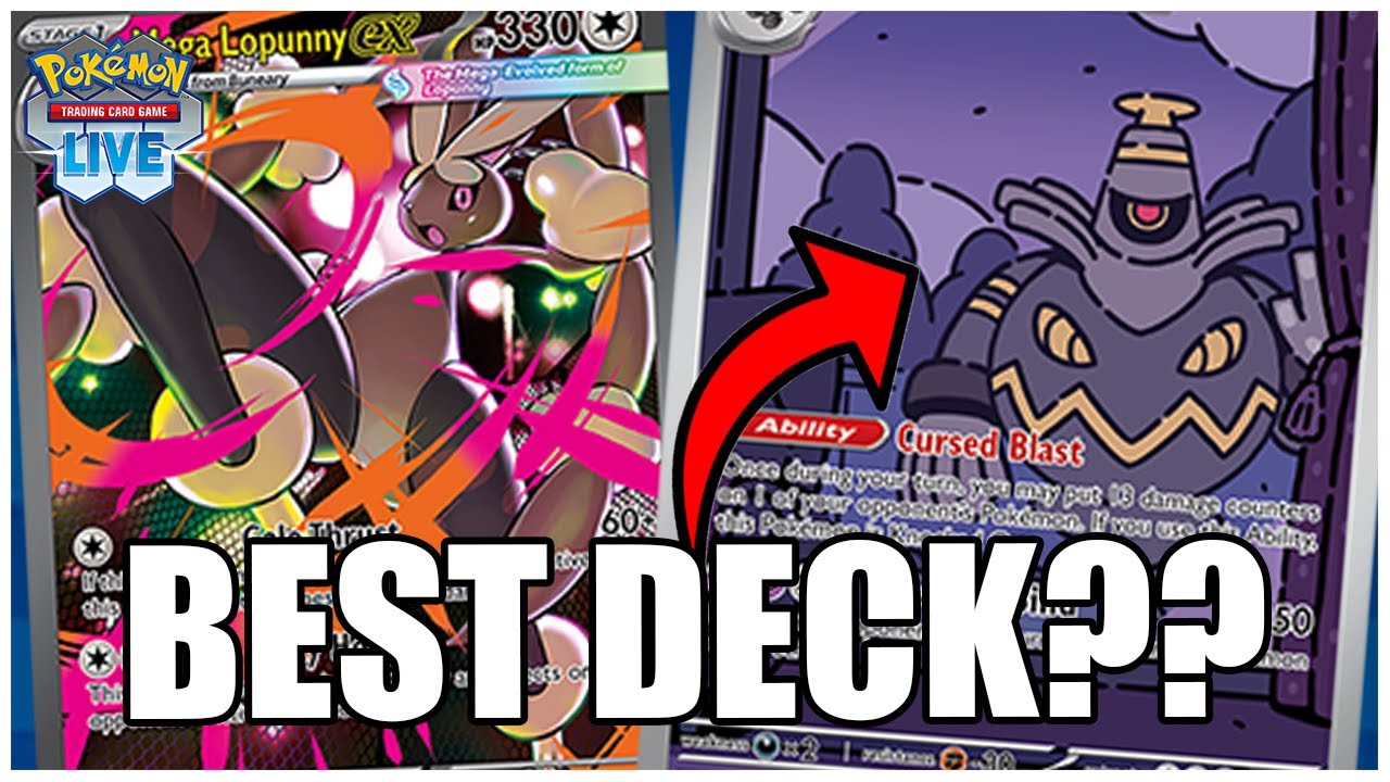 MEGA LOPUNNY EX IS A HUGE THREAT | Pokemon TCG Live Deck & Gameplay