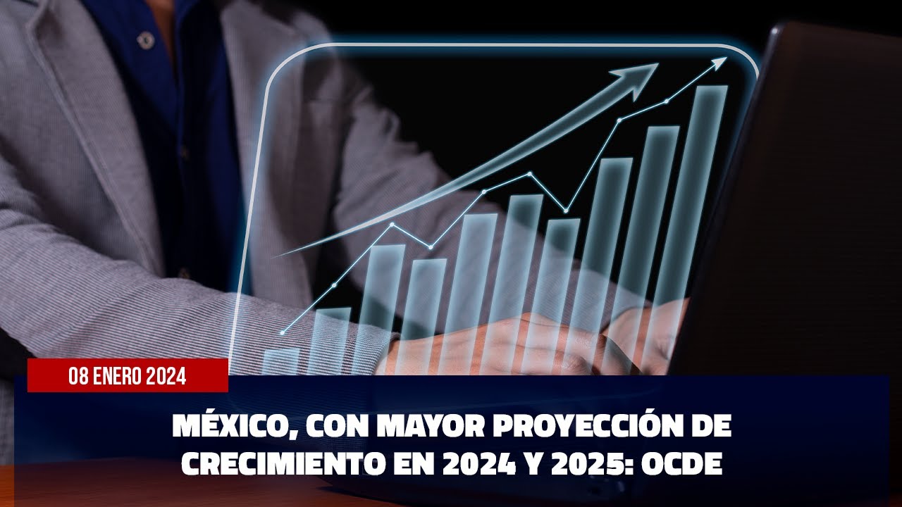 México, con mayor proyección de crecimiento en 2024 y 2025: OCDE - YouTube