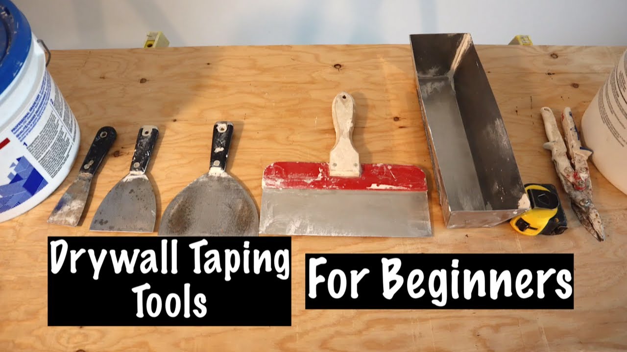 Drywall Taping Beginner Tool Set 