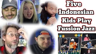 Five Indonesian Kids Play Fussion Jazz 