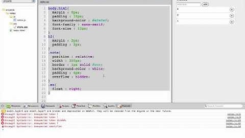 localStorage Note Program