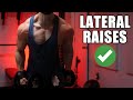 Do Lateral Raises LIKE THIS For 3D Delts!