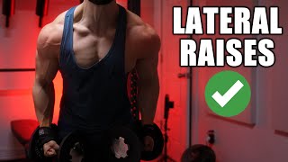 Do Lateral Raises Like This For 3D Delts