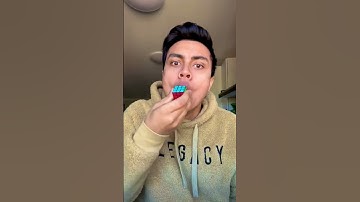 Solving A Rubik’s Cube With Mouth #shorts