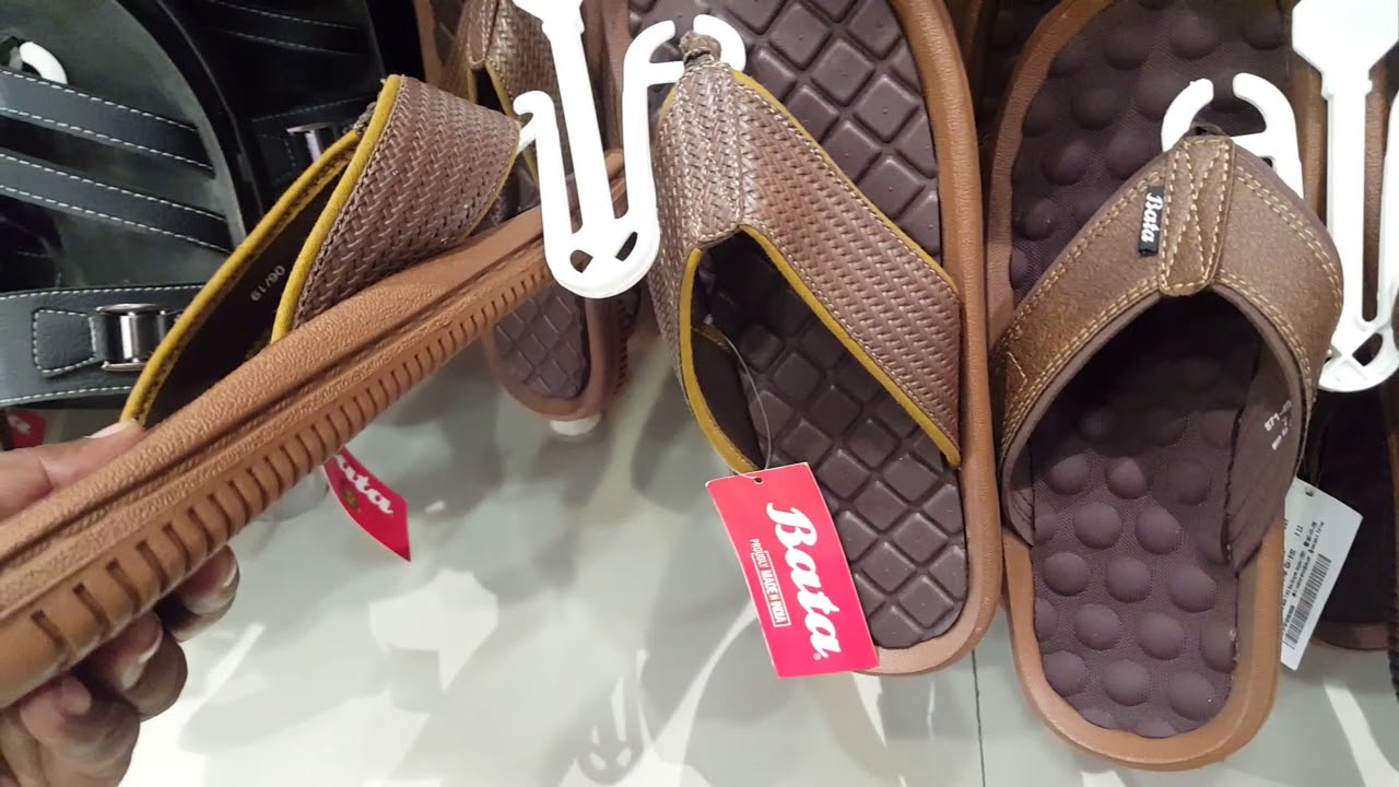 bata slippers for mens with price