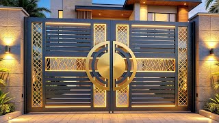 50 Modern Gate Design Ideas 2026 | Main Gate Design for Home | Sliding, Wooden & Iron Gate Designs screenshot 2