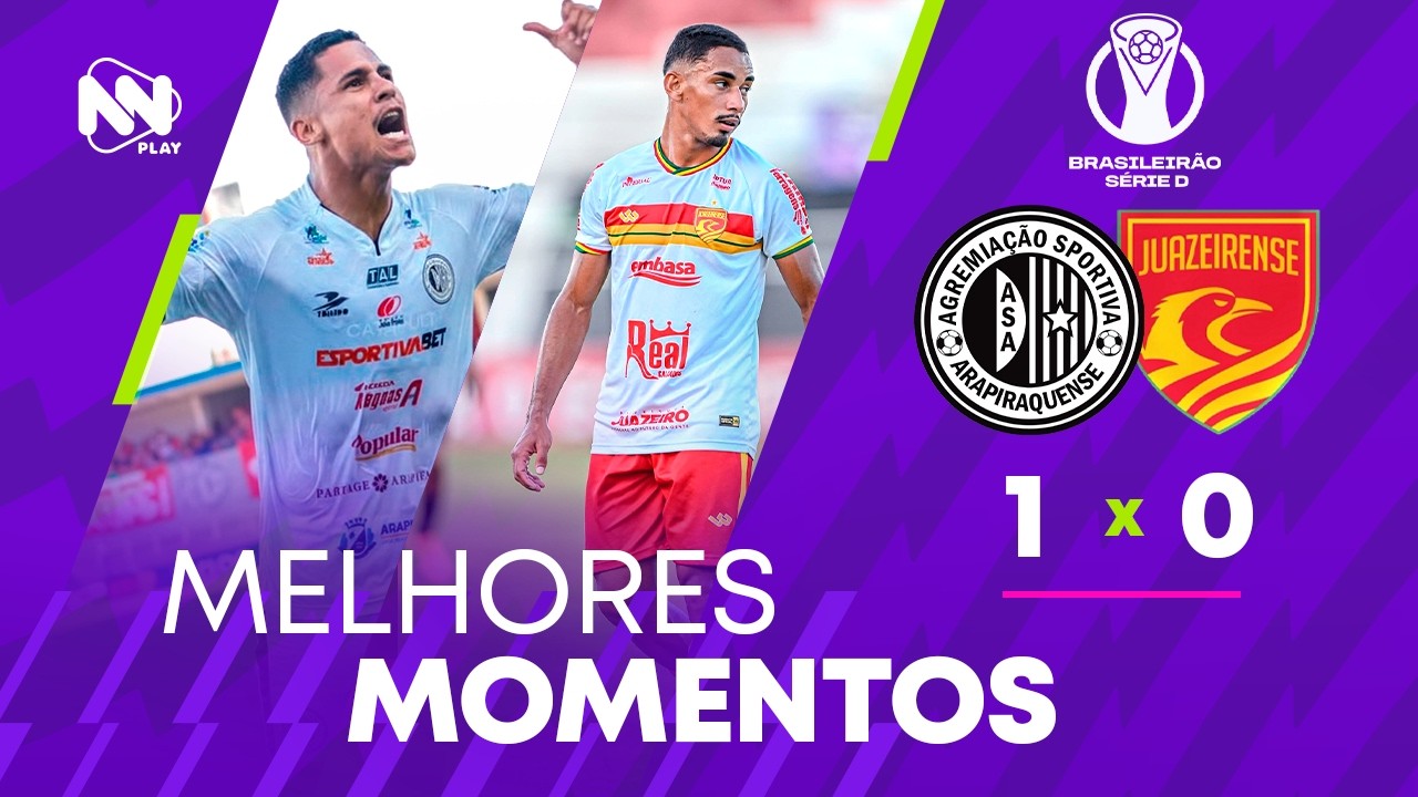 Melhores momentos COMPLETO - ASA X JUAZEIRENSE - BRASILEIRÃO SÉRIE D