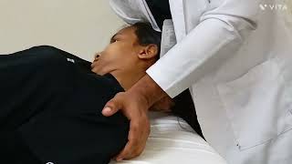 Muscle energy technique of levator scapulae/ levator scapulae MET in Hindi/ neck pain physiotherapy Muscle Energy Technique Levator Scapulae