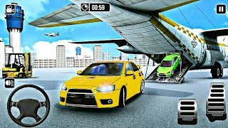US Airplane Cargo Car Transport 2021 🚌💥|| Crazy Transport Game 🚌 || Gameplay 998 || Driving Gameplay screenshot 5