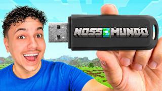 ENTREI NO MEU MUNDO ANTIGO DE MINECRAFT - NOSSO MUNDO 18
