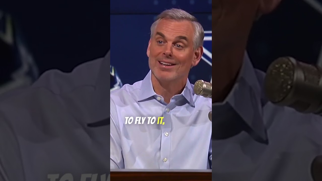 WATCH: It's the Cowboys year, but Colin says 🛑 | THE HERD | #shorts