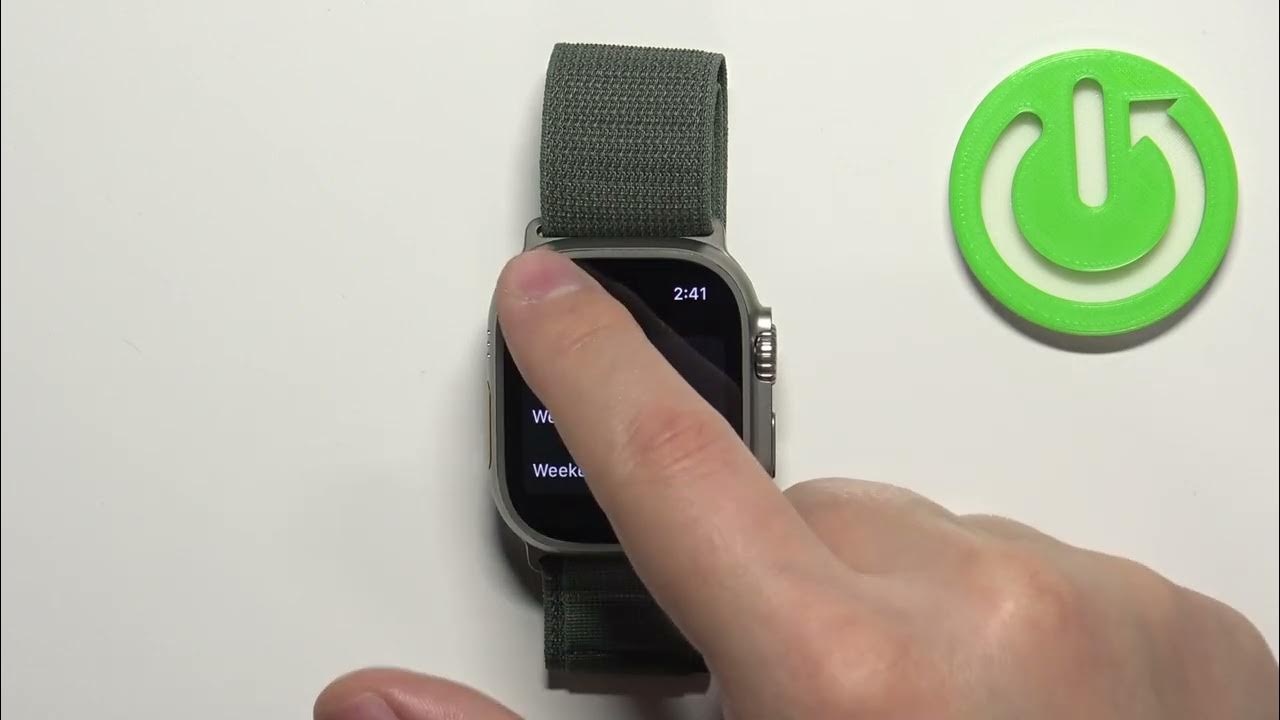 How to Setup Alarm Clock on Apple Watch ULTRA Turn On Alarm on Apple