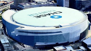 【4K】 Golden State Warriors 🏀 Chase Center Tour 🏀 NBA 🏟 Google Earth 🌎 With Captions