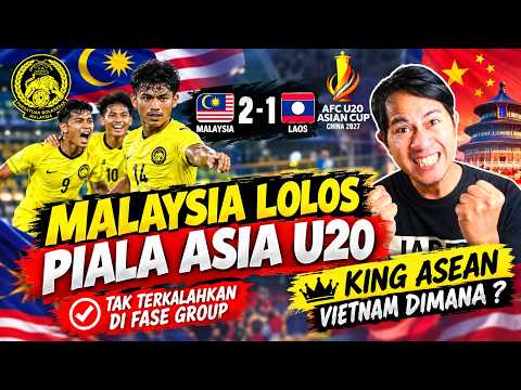 MIRACLE GOAL SENDS MALAYSIA TO THE 2027 AFC U-20 ASIAN CUP IN CHINA!! WHERE IS ASEAN KING VIETNAM?