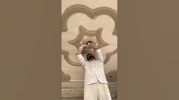 Ceiling Design Making Process 🫣Amazing #popdesign #designer #art #shorts