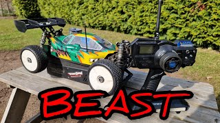 LOSI 8IGHT NITRO TLR V2.0 First start after bought second hand. AMAZING