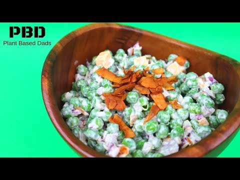 COMO FAZER VEGAN SALADA PEA em 4K