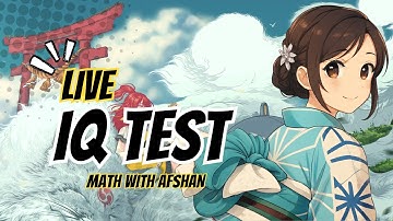 LIVE IQ Test Replay 🧠 | Math Puzzle Challenge | Math With Afshan