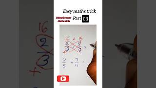 Maths tricks part 08#mathstricks #mathshorts #mathsshortcut