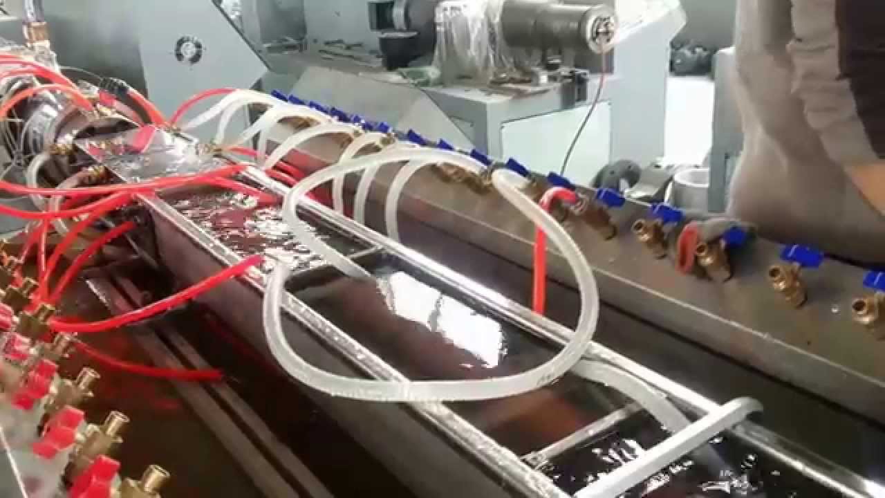 wpc extrusion machine/ PP WPC water pipe making machine --Email: jessica@wpcmachinery.com