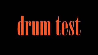 drums project with audiotool
