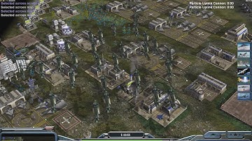 USA Air Force - Command & Conquer Generals Zero Hour - 1 vs 7 HARD Gameplay