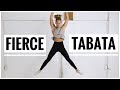 Fierce TABATA Workout Finisher // No equipment Tabata