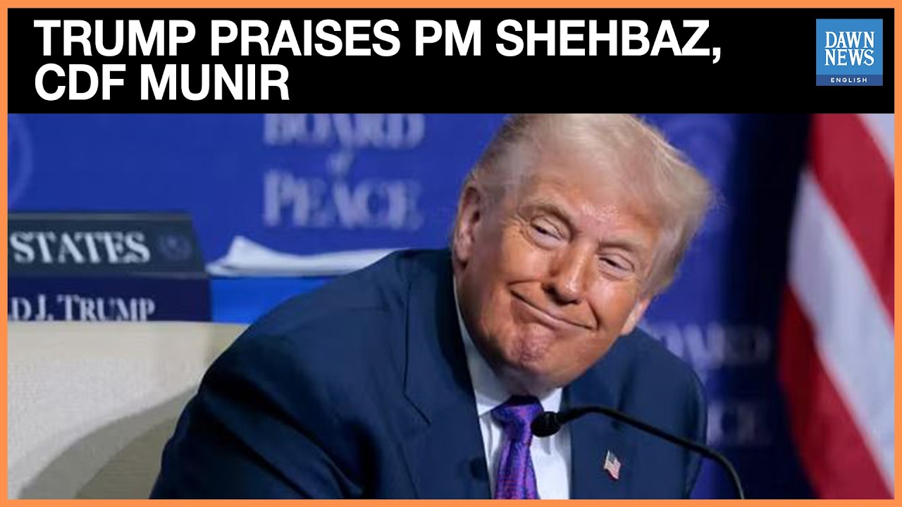 ‘I Like This Man’: Trump to PM Shehbaz at Inaugural Board of Peace Meeting | Dawn News English