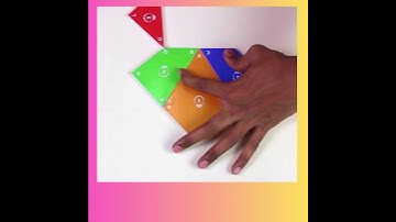 Can you convert a square into a triangle?  #Reels #youtubeshorts