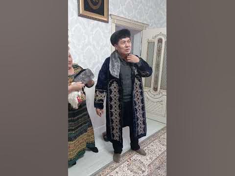 Амандос жиенімне шапан жауып жатырған сәт - YouTube