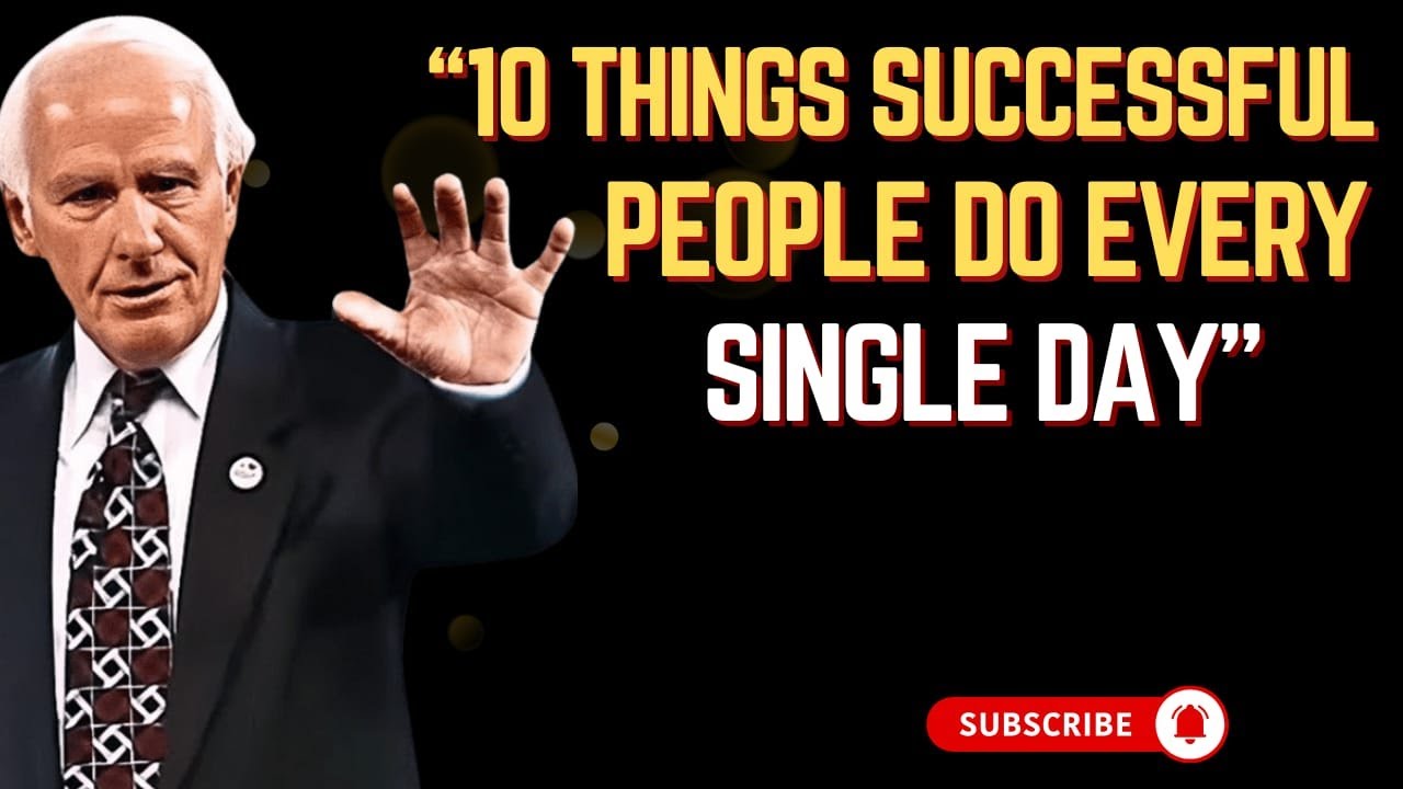 10 Things Successful People Do Every Single Day | Daily Habits for Success & Motivation