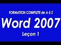 Word 2007 formation complete de a  z leon 1