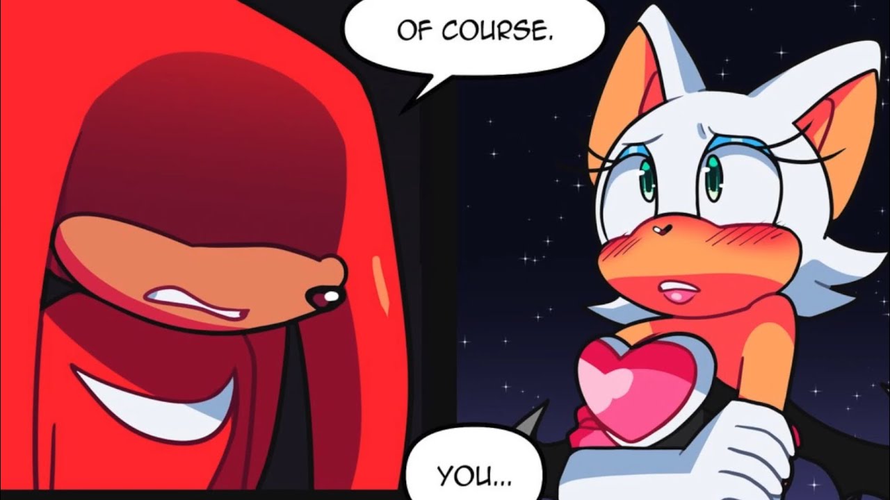Rouge’s Accidental Confession! (Knuxouge Comic Dub) - YouTube