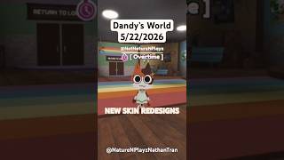 FLUTTER AND SCRAPS SKIN REDESIGNS #dandysworld