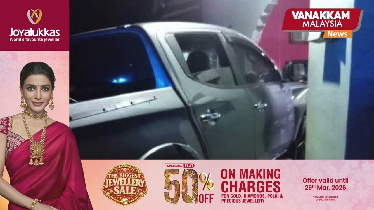 Telecommunication poles stolen in Baling; vehicle overturns while fleeing