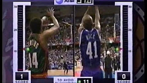 Sam Perkins vs. Glen Rice - 1997 NBA 3-Point Shoot...
